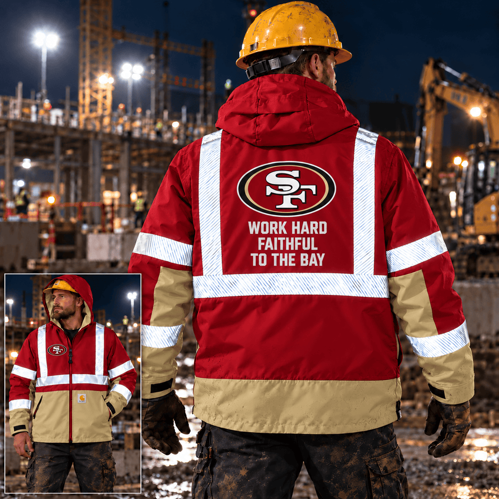 SF49 Custom Reflective Workwear Jacket PNPA