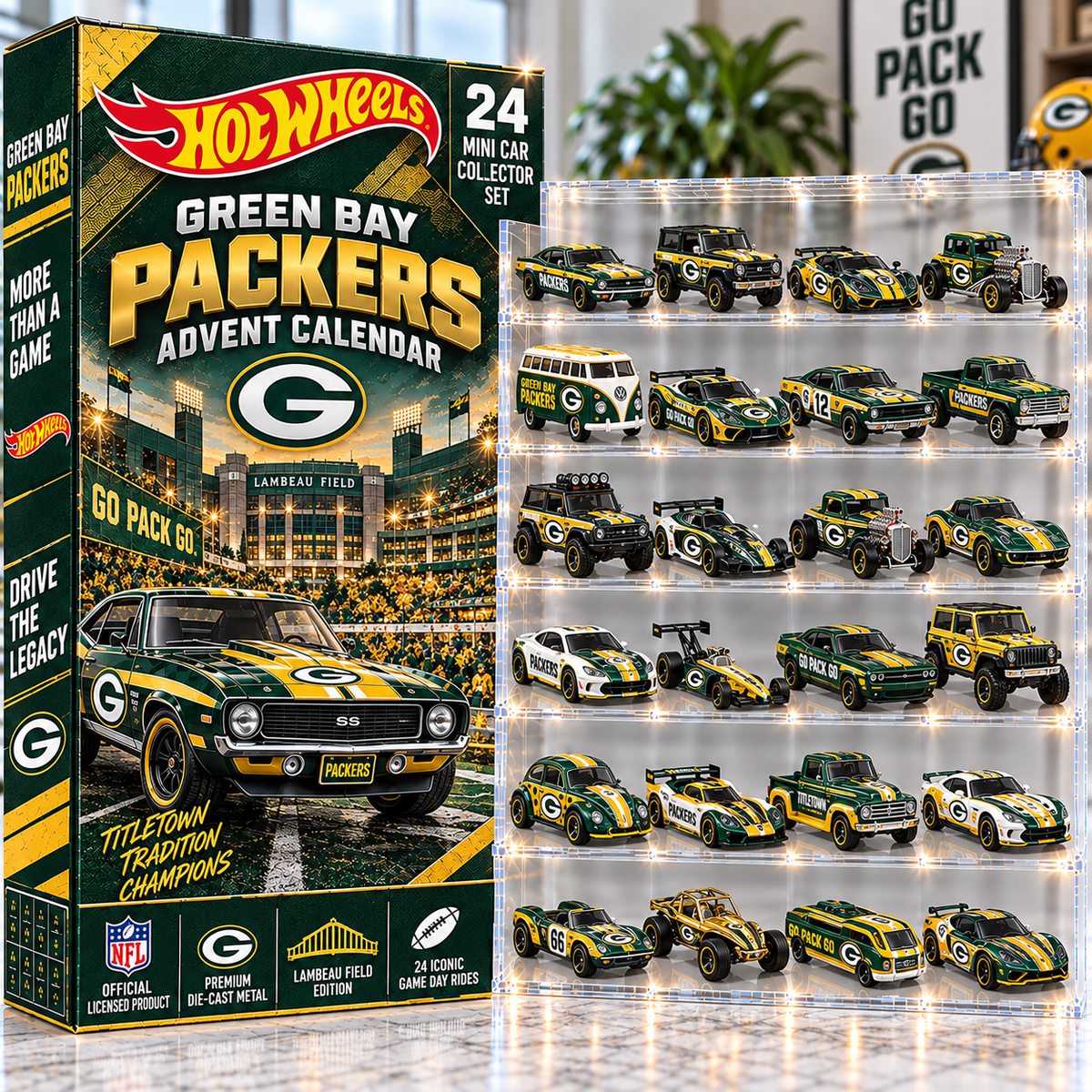 GBP Premium Mini Car Advent Calendar NTNA