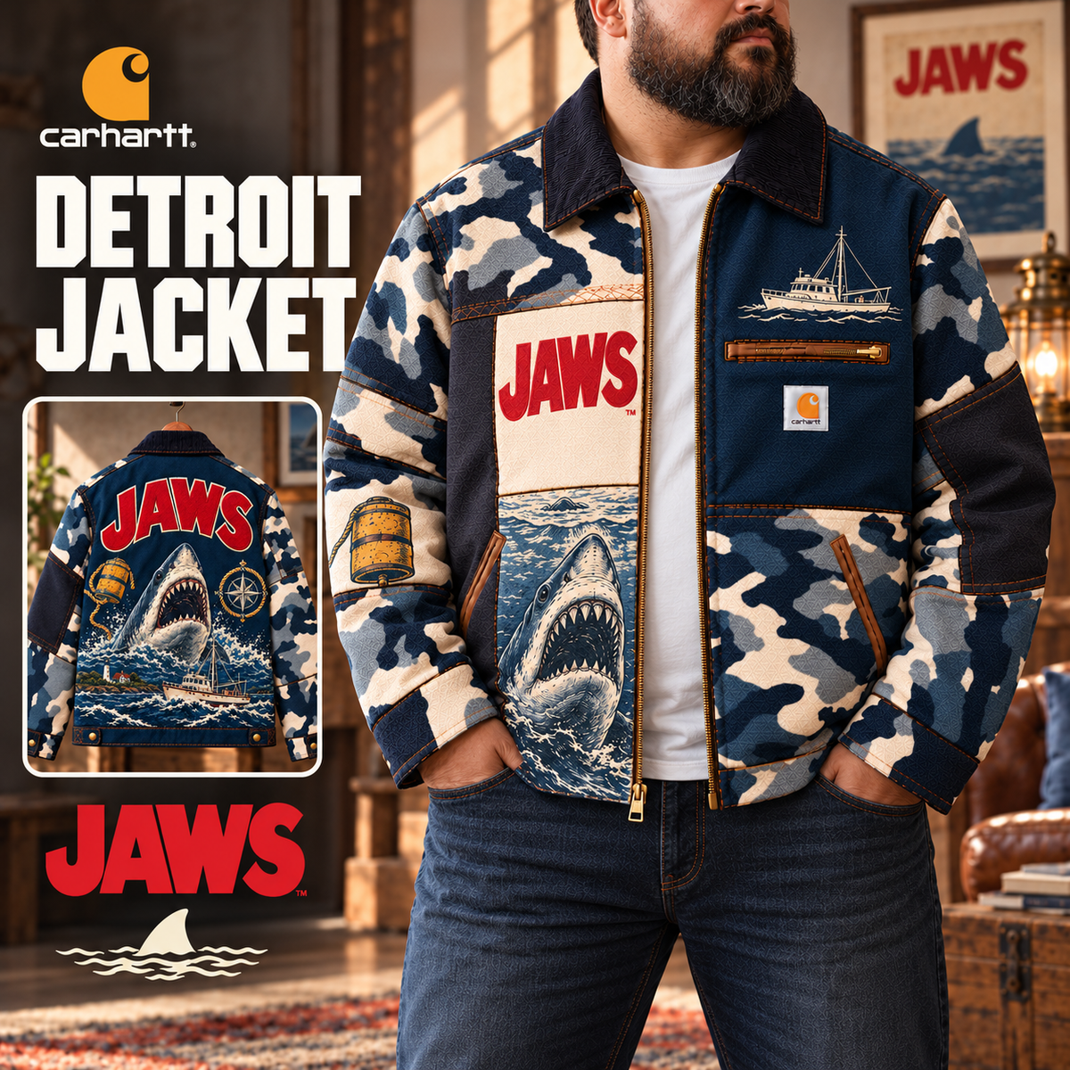 Premium JAWS Patchwork Jacket NTVA