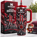 Houston Rockets 40oz Tumbler With Handle TTNL