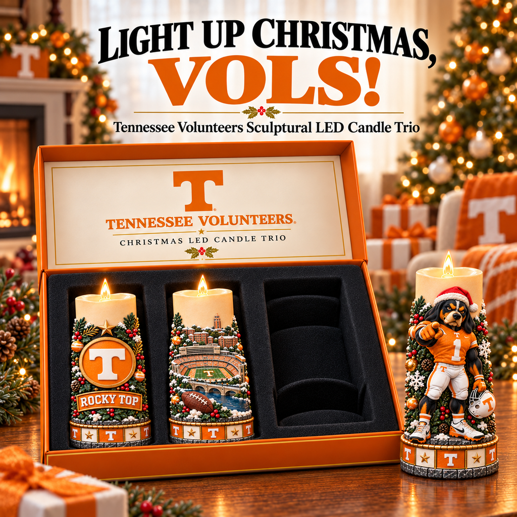 Premium TVF Sculptural LED Candle Trio NTVA