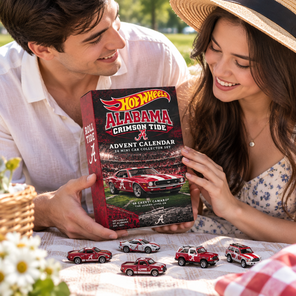Alabama Crimson Tide Premium Mini Car Advent Calendar