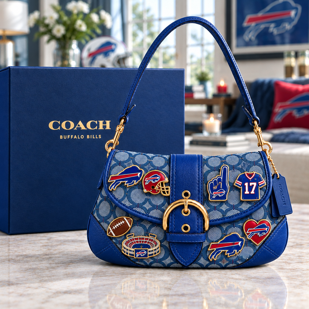 Buffalo Bills Soho Bag With Charm