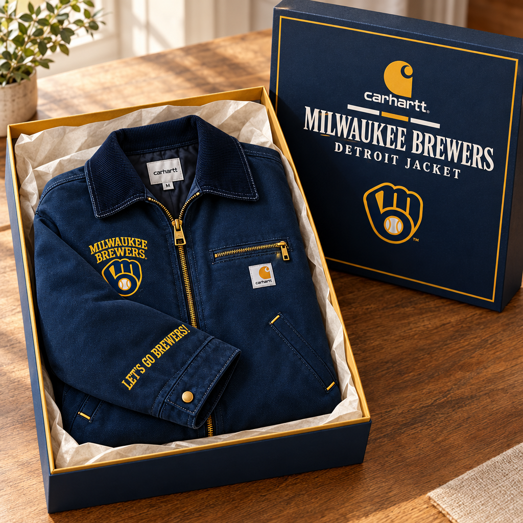 Milwaukee Brewers Embroidered Detroit Jacket