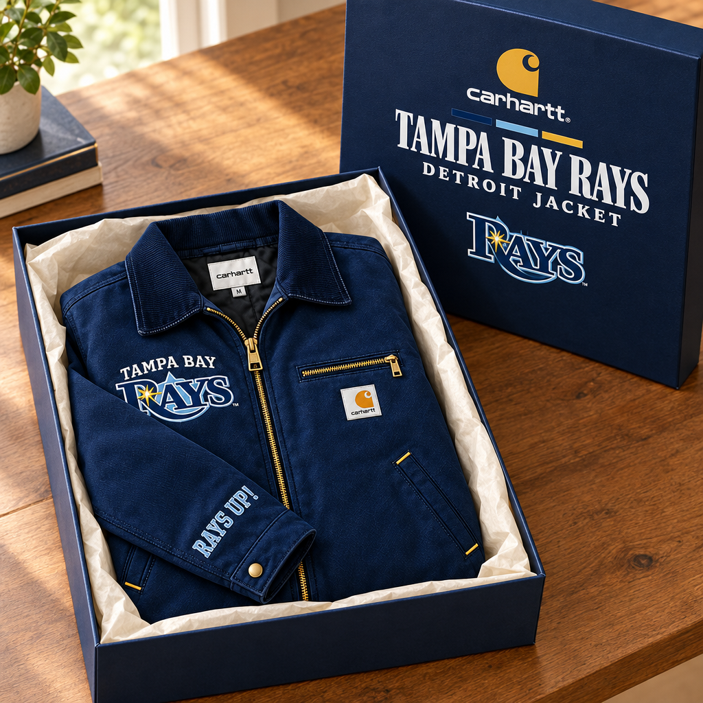 Sports Team Rays Embroidered Detroit Jacket