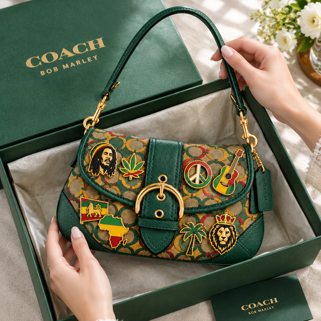 Bob Marley Soho Bag With Charm